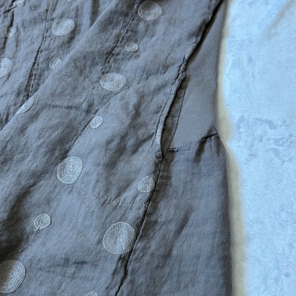 Lina Tomei Linen Sleeveless Dress - Picture 5 of 8